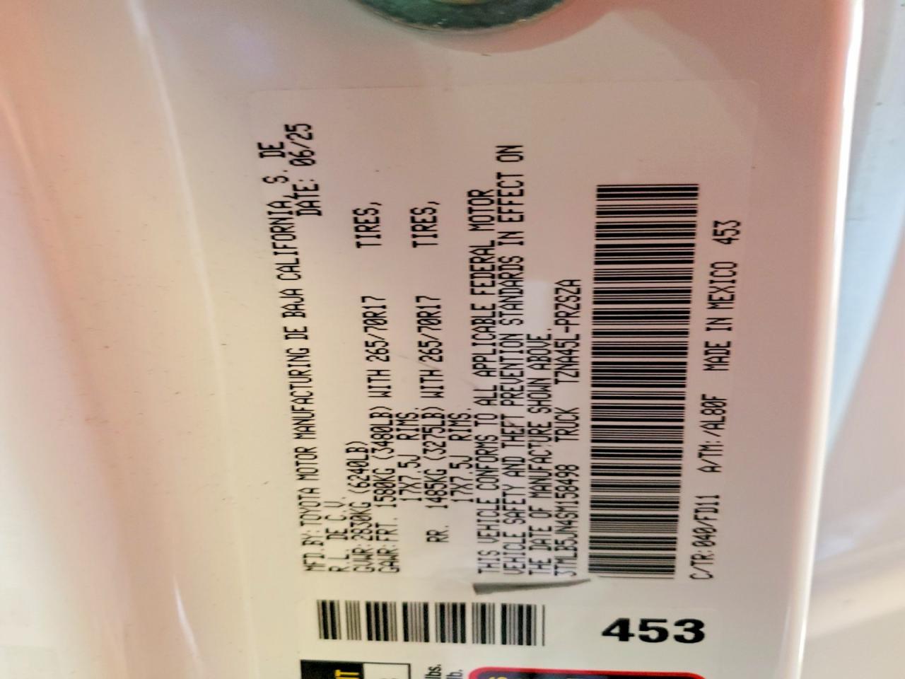 2025 Toyota Tacoma TRD OFF-Road