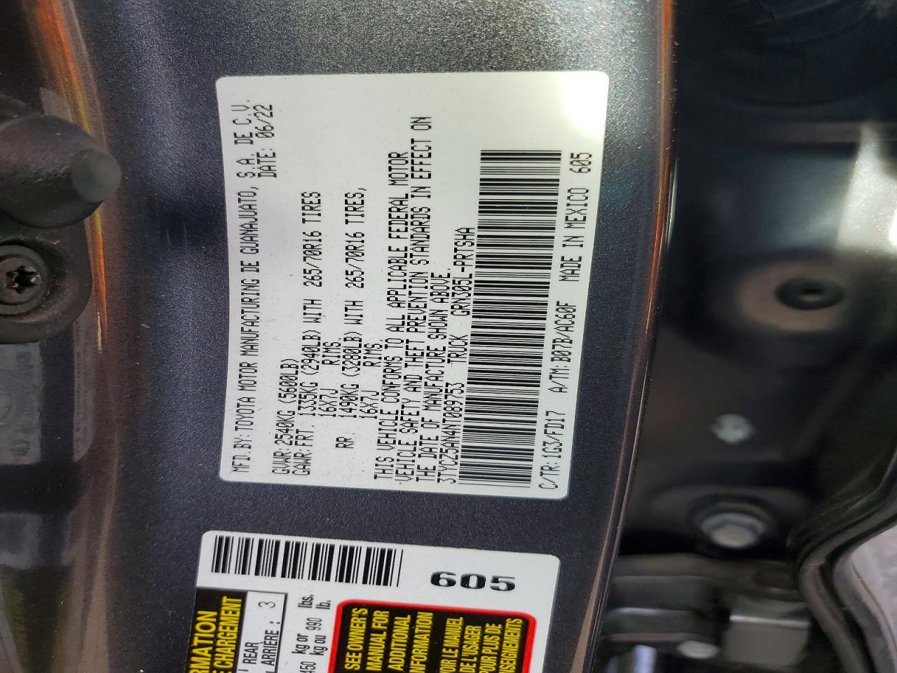 2022 Toyota Tacoma TRD OFF-Road