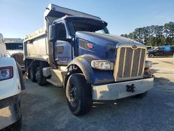 Peterbilt salvage cars for sale: 2024 Peterbilt 567 Dump Truck