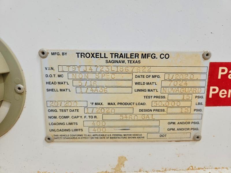 2020 Urwi 2020 Troxell Vacuum Trailer