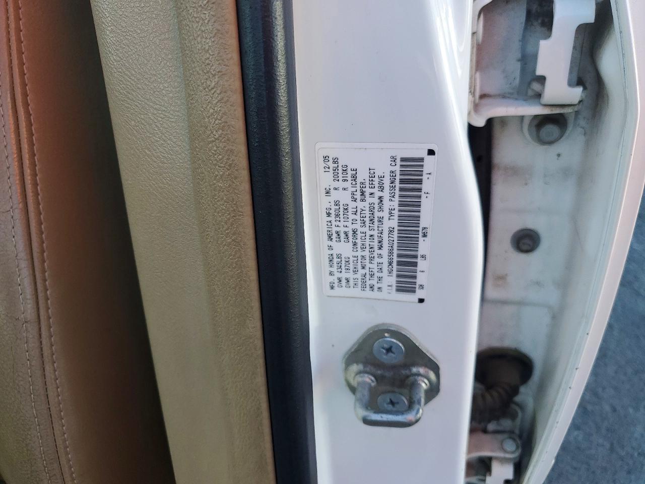 2006 Honda Accord ex