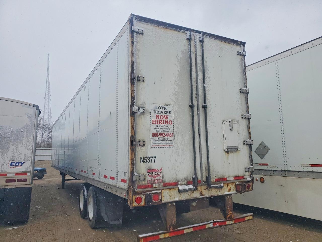 2010 Wabash Dvcvhpc DRY Van Trailer
