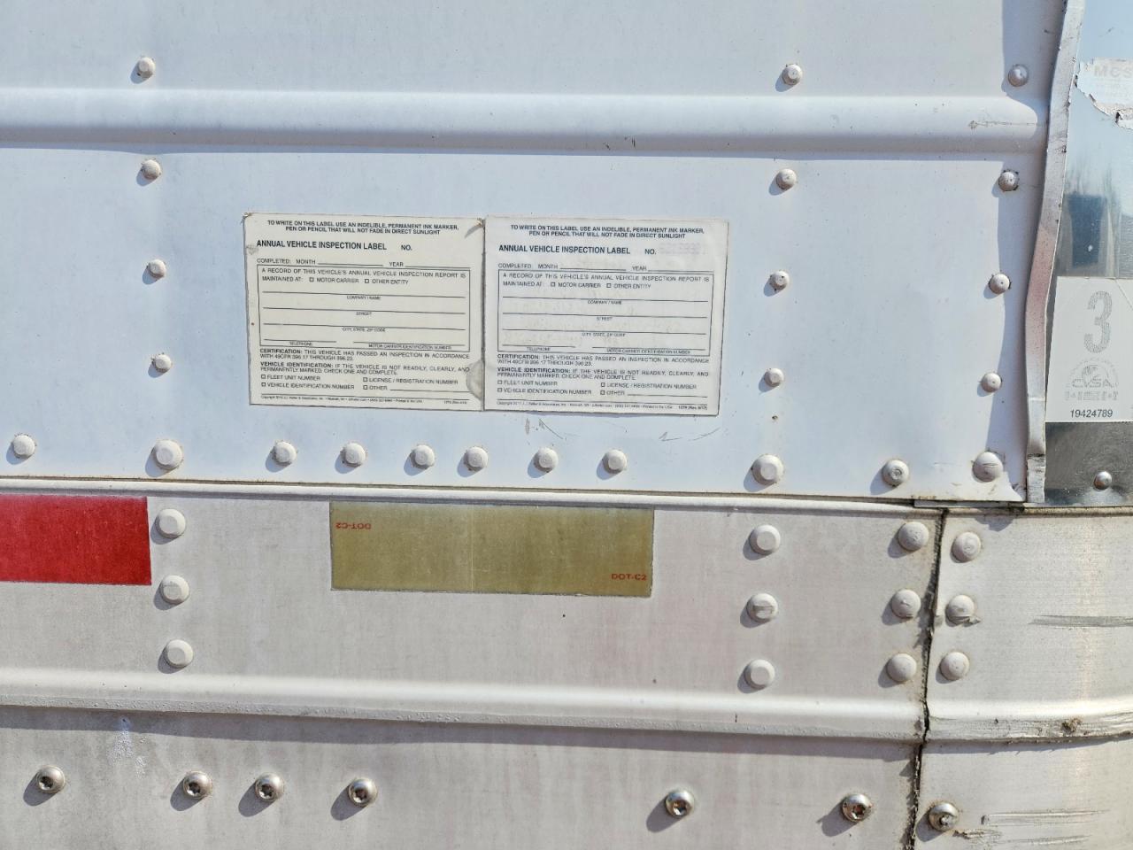 2002 Wabash Rfcvhsa Refrigerated Van Trailer