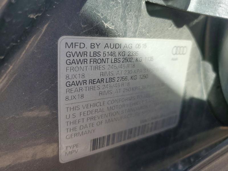 2015 Audi A4 Allroad Premium Plus