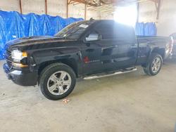 Salvage trucks for sale at Lexington, KY auction: 2018 Chevrolet Silverado K1500 Custom