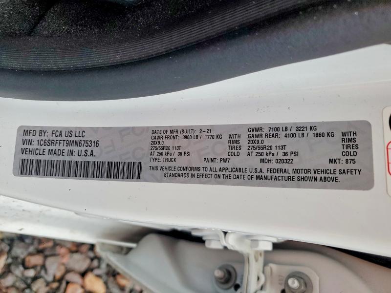 2021 Dodge Ram 1500 big Horn