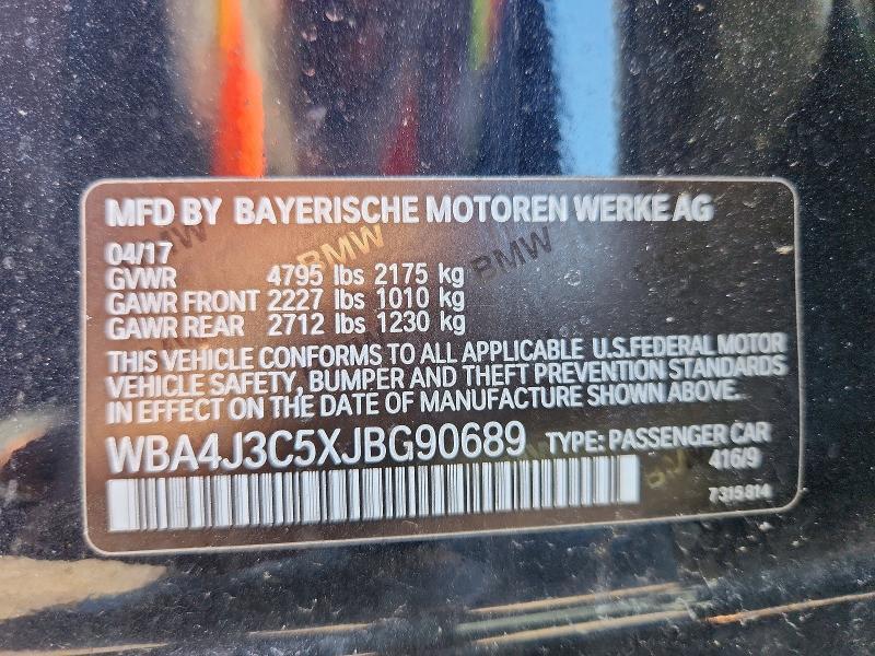 2018 BMW 430xi Gran Coupe