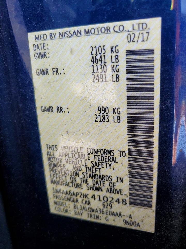 2017 Nissan Maxima 3.5 s