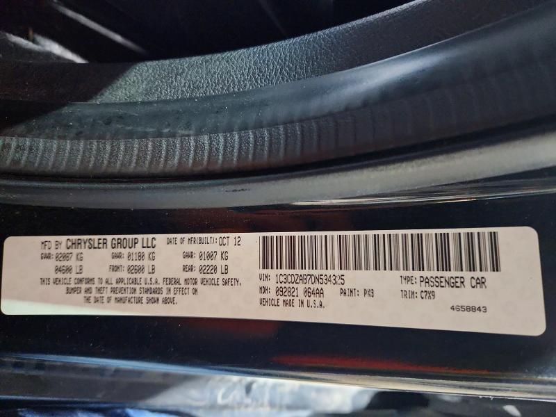 2013 Dodge Avenger se