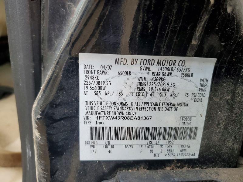 2008 Ford F450 Super Duty