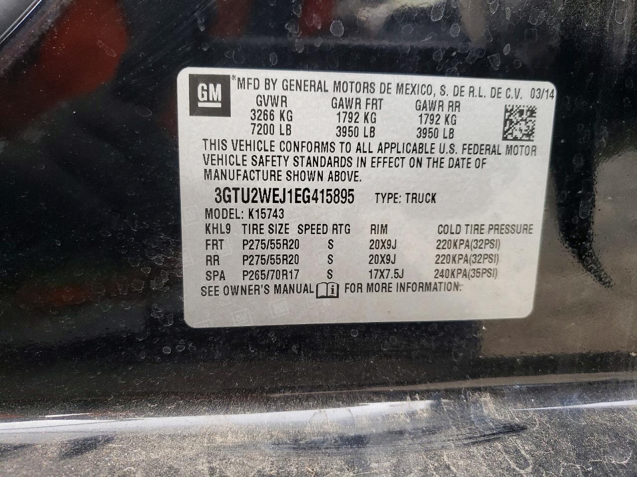 2014 GMC Sierra K1500 Denali
