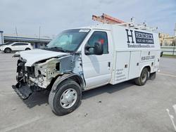 Salvage trucks for sale at Tulsa, OK auction: 2023 Ford E350 Utility / Service Truck