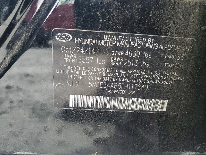 2015 Hyundai Sonata Limited 2.0t