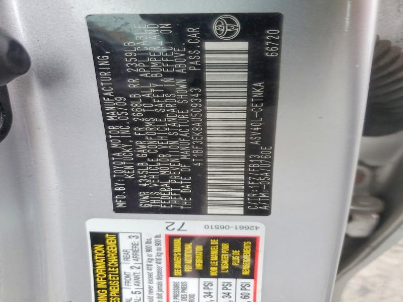 2010 Toyota Camry Base