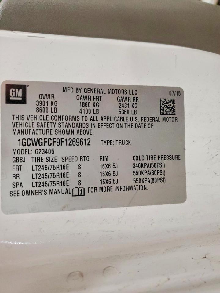 2015 Chev Express G2500