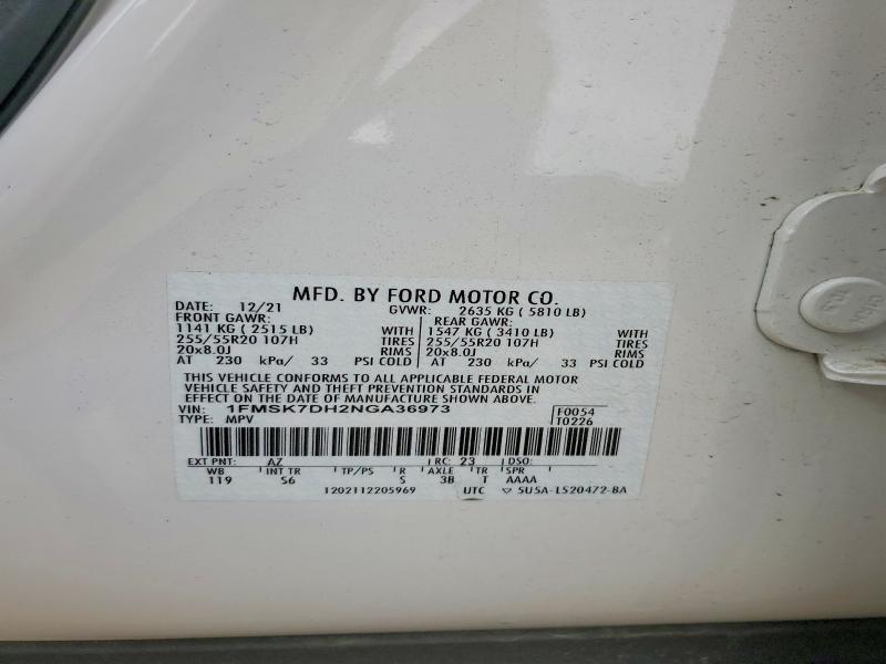 2022 Ford Explorer xlt