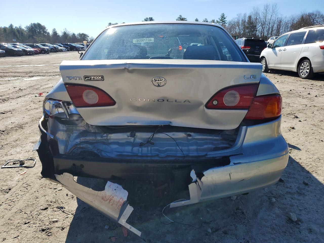 2001 Toyota Corolla le