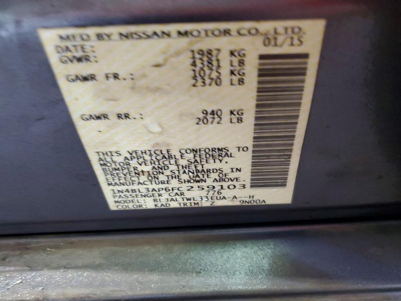 2015 Nissan Altima 3.5 sl