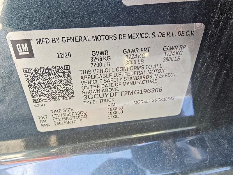 2021 Chevrolet Silverado K1500 LT