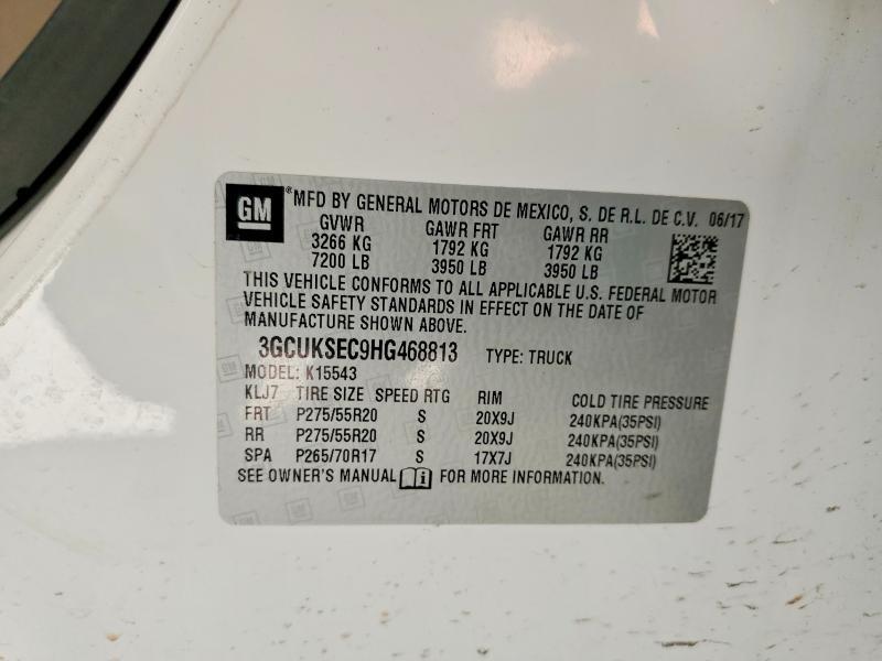2017 Chevrolet Silverado K1500 LTZ