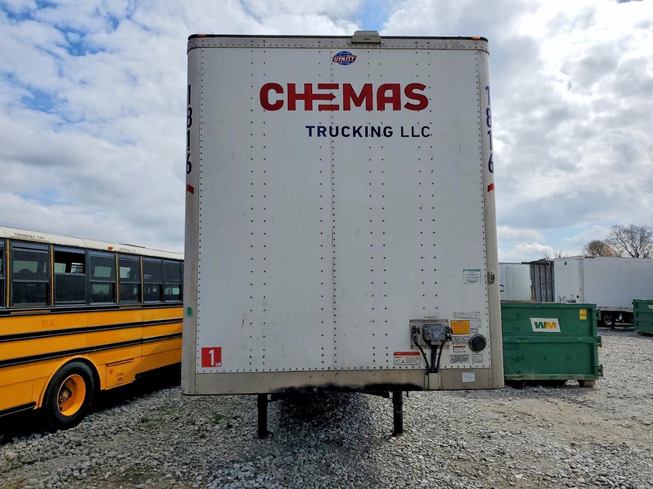 2020 Utility VS2DX DRY Van Trailer