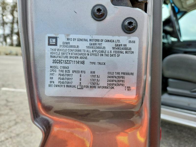 2007 Chevrolet Silverado C1500 Classic Crew Cab