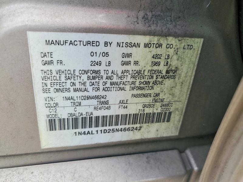 2005 Nissan Altima 2.5