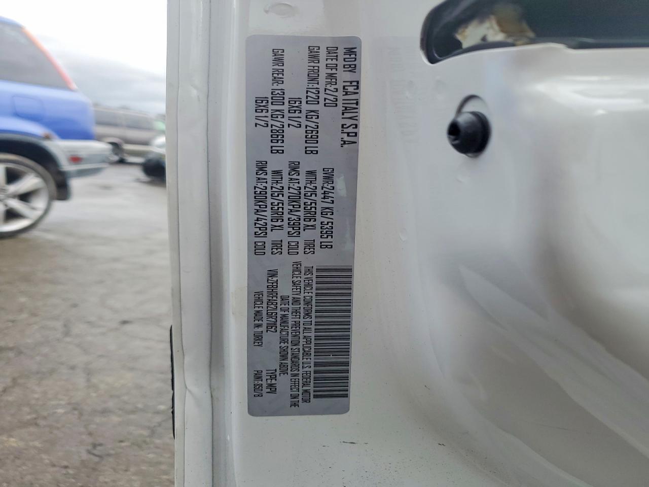 2020 Dodge RAM Promaster City