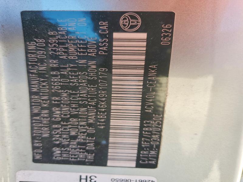 2009 Toyota Camry Base