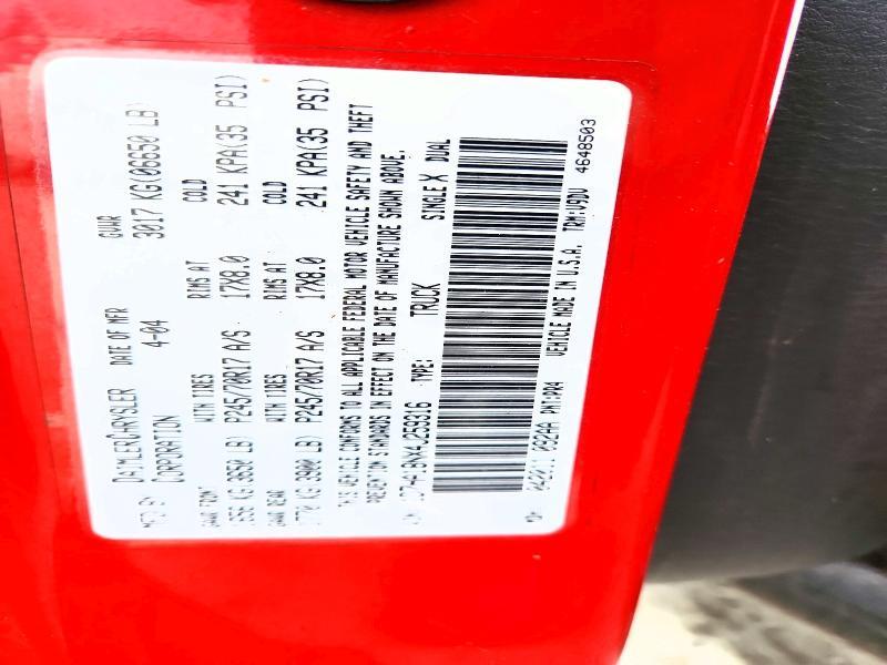 2004 Dodge RAM 1500 ST