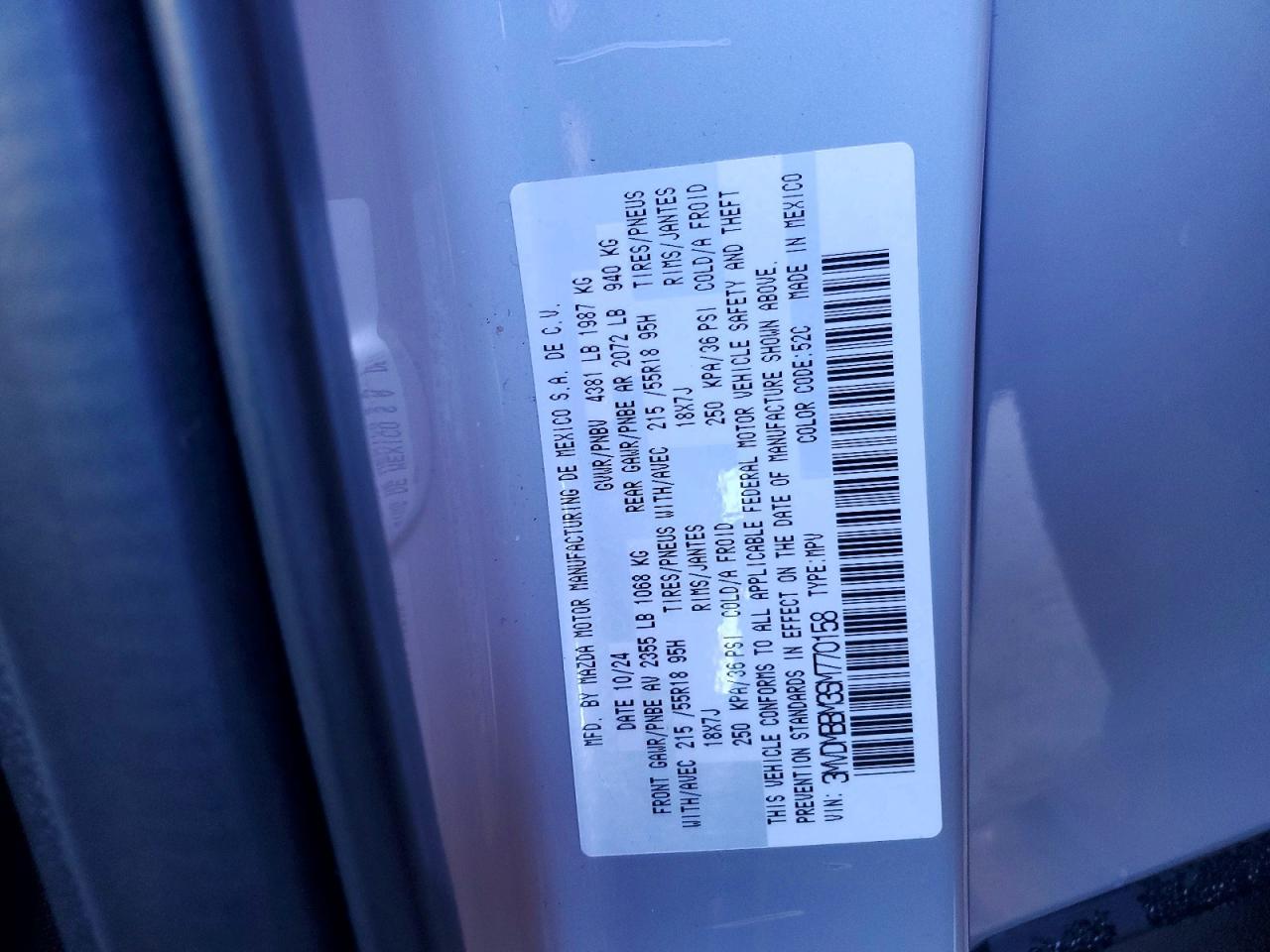 2025 Mazda Cx-30 Select