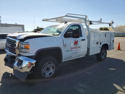 Salvage trucks for sale at Martinez, CA auction: 2017 GMC Sierra Utility / Service Truck
