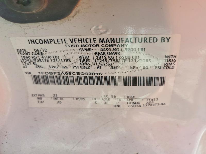 2012 Ford F250 Super Duty Utility / Service Truck