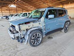 Jeep salvage cars for sale: 2018 Jeep Renegade Latitude