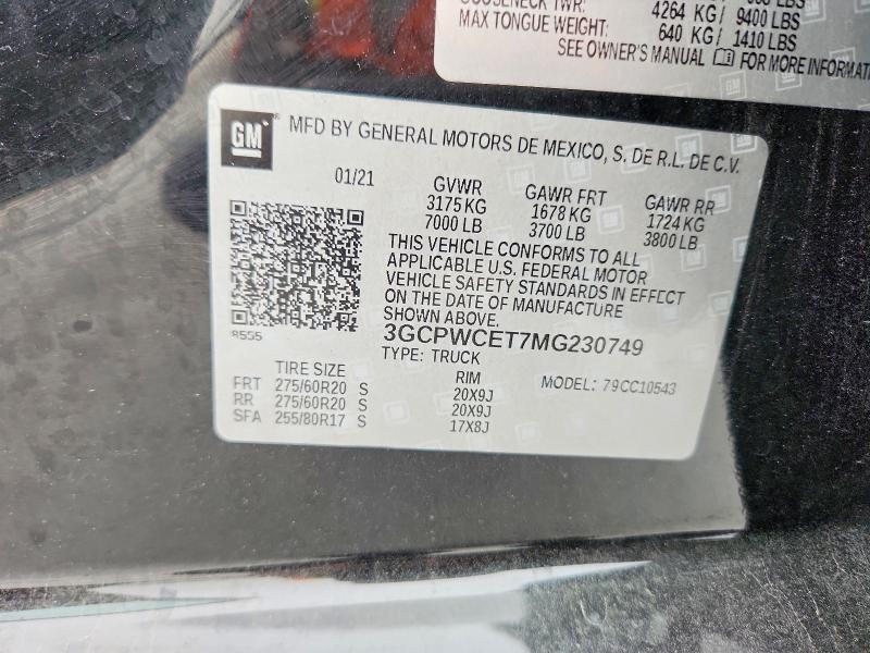 2021 Chevrolet Silverado C1500 LT