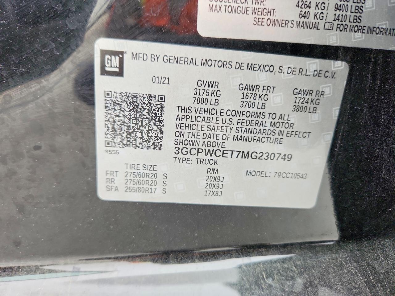 2021 Chevrolet Silverado C1500 LT