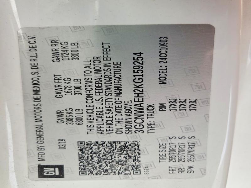 2019 Chevrolet Silverado C1500