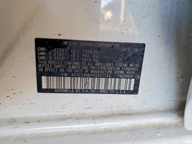 2017 Subaru Impreza Limited