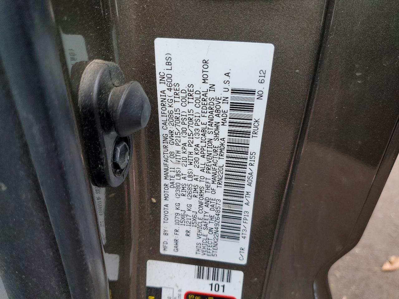 2009 Toyota Tacoma Base
