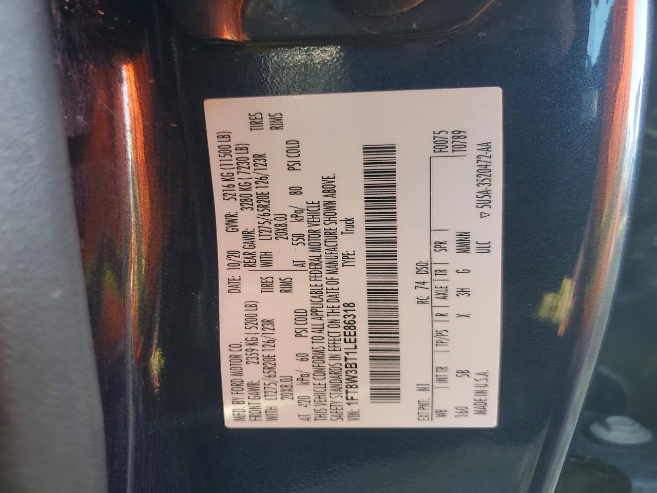 2020 Ford F350 Super Duty