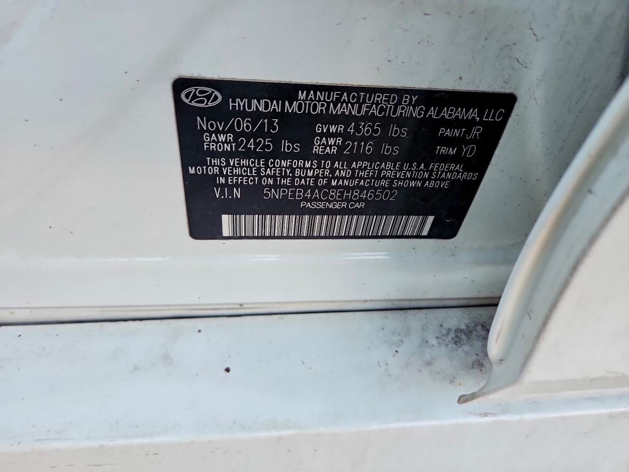 2014 Hyundai Sonata gls