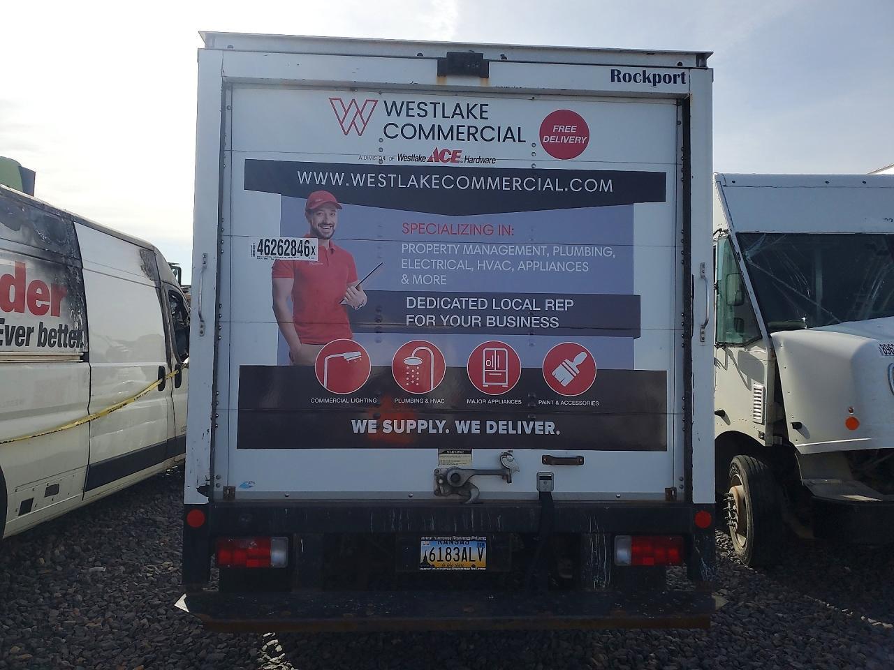 2016 Dodge RAM Promaster 3500 BOX Truck