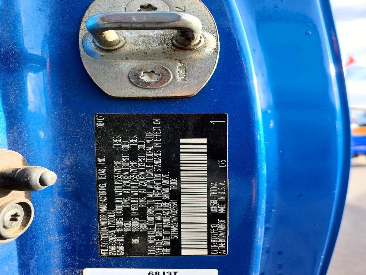 2007 Toyota Tundra Base