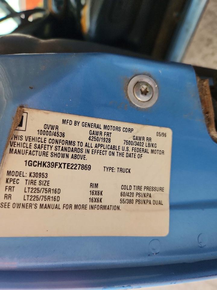 1996 Chevrolet GMT-400 K3500