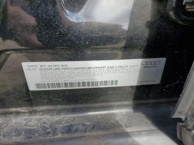 2007 Audi A4 2.0t Quattro