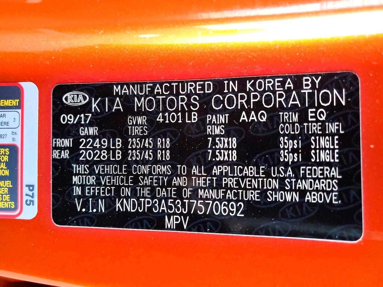 2018 KIA Soul +