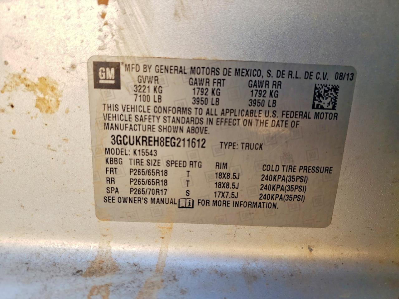 2014 Chevrolet Silverado K1500 LT