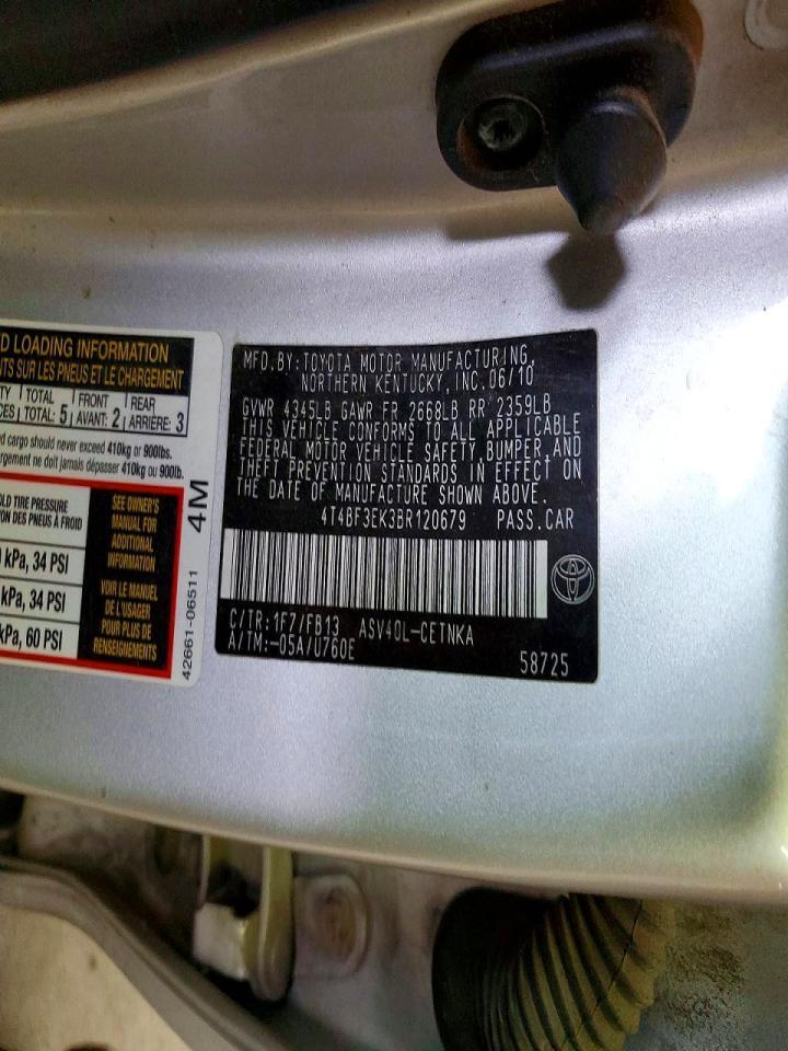 2011 Toyota Camry Base