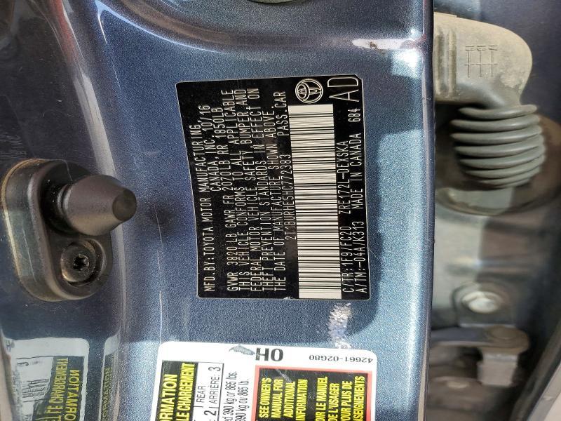 2017 Toyota Corolla se