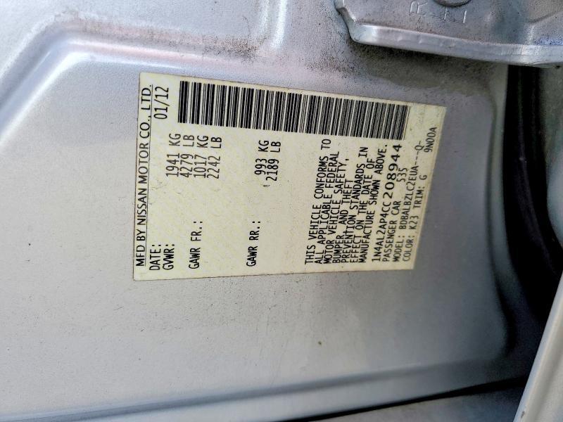 2012 Nissan Altima 2.5